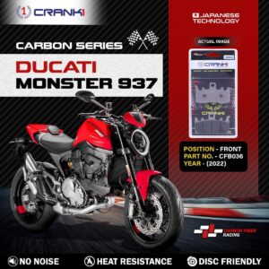 Carbon Brake Pads For Ducati Monster 937 (2022) - Front - CFB036 - 2 Sets