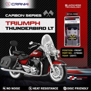 Carbon Brake Pads For Triumph Thunderbird LT (2017) - Front - CFB083 - 2 Sets
