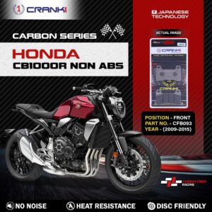 Carbon Brake Pads For Honda CB1000R NON ABS (2009-2015) - Front - CFB093 - 2 Sets