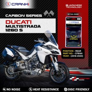 Carbon Brake Pads For Ducati Multistrada 1260 S (2018-2020) - Rear - CFB181 - 1 Set