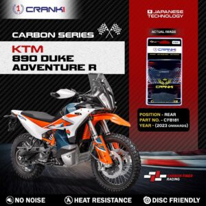 Carbon Brake Pads For KTM 890 Duke Adventure R (2023 Onwards) - Rear - CFB181 - 1 Set
