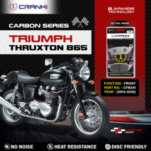 Carbon Brake Pads For Triumph Thruxton 865 (2014-2016) - Front - CFB241 - 1 Set