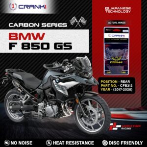 Carbon Brake Pads For BMW F 850 GS (2017-2020) - Rear - CFB312 - 1 Set