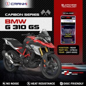 Carbon Brake Pads For BMW G 310 GS (2017-2020) - Rear - CFB312 - 1 Set