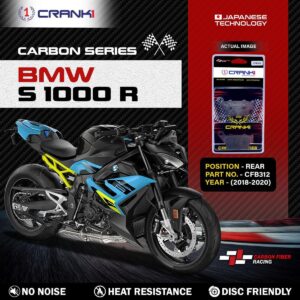 Carbon Brake Pads For BMW S 1000 R (2018-2020) - Rear - CFB312 - 1 Set