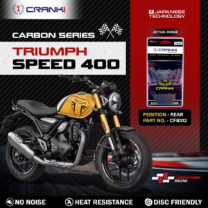 Carbon Brake Pads For Triumph Speed 400 - Rear - CFB312 - 1 Set