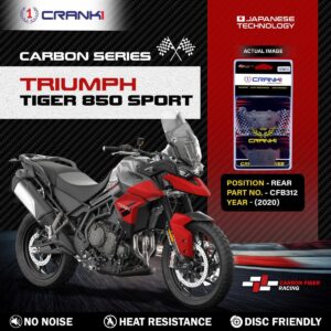 Carbon Brake Pads For Triumph Tiger 850 Sport (2020) - Rear - CFB312 - 1 Set