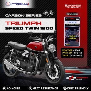 Carbon Brake Pads For Triumph Speed Twinξ1200 (2019-2020) - Rear - CFB412 - 1 Set