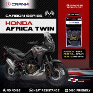 Carbon Brake Pads For Honda Africa Twin (2016-2019) - Rear - CFB471 - 1 Set