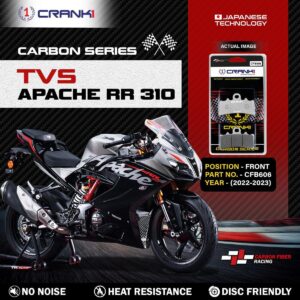 Carbon Brake Pads For TVS Apache RR 310 (2022-2023) - Front - CFB606 - 1 Set