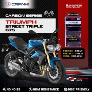 Carbon Brake Pads For Triumph Street Triple 675 (2013-2016) - Front - CFB622 - 2 Sets