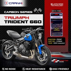 Carbon Brake Pads For Triumph Trident 660 (2021 Onwards) - Front - CFB622 - 2 Sets