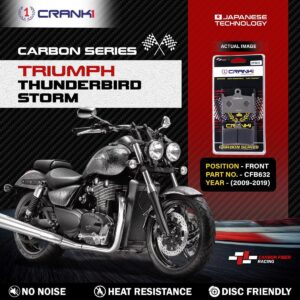 Carbon Brake Pads For Triumph ThunderbirdŒæ StormŒæ(2009-2019) - Front - CFB632 - 2 Sets