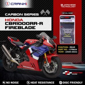 Carbon Brake Pads For Honda CBR1000RR-R Fireblade (2020-2022) - Rear - CFB634 - 1 Set