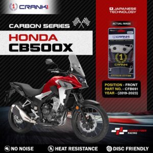 Carbon Brake Pads For Honda CB500X (2019-2023) - Front - CFB691 - 1 Set