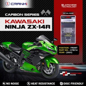 Carbon Brake Pads For Kawasaki Ninja ZX-14R (2021) - Front - CFB714 - 2 Sets