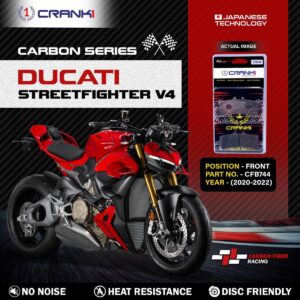 Carbon Brake Pads For Ducati Streetfighter V4 (2020-2022) - Front - CFB744 - 2 Sets