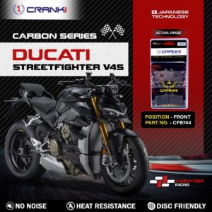 Carbon Brake Pads For Ducati Streetfighter V4S - Front - CFB744 - 2 Sets