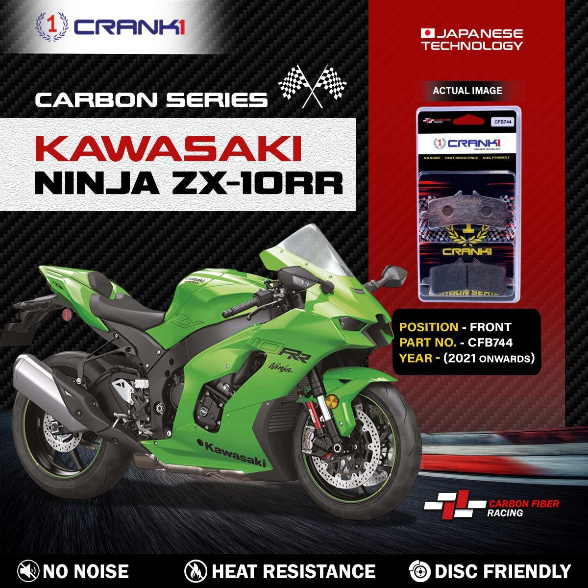 Carbon Brake Pads For Kawasaki Ninja ZX-10RR (2021 Onwards) - Front - CFB744 - 2 Sets