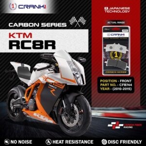 Carbon Brake Pads For KTM RC8R (2010-2015) - Front - CFB744 - 2 Sets