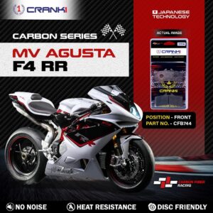 Carbon Brake Pads For MV Agusta F4 RR - Front - CFB744 - 2 Sets