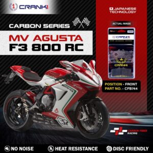 Carbon Brake Pads For MV Agusta F3 800 RC - Front - CFB744 - 2 Sets