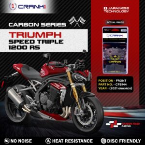 Carbon Brake Pads For Triumph Speed Triple 1200 RS (2021 Onwards) - Front - CFB744 - 2 Sets