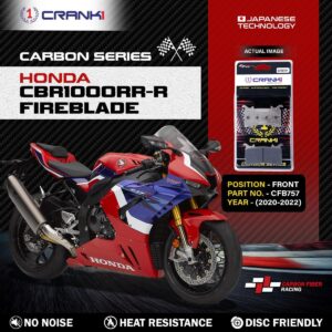 Carbon Brake Pads For Honda CBR1000RR-R Fireblade (2020-2022) - Front - CFB757 - 1 Set