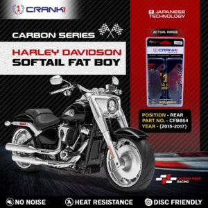 Carbon Brake Pads For Harley Davidson Softail Fat Boy (2015-2017) - Rear - CFB854 - 1 Set