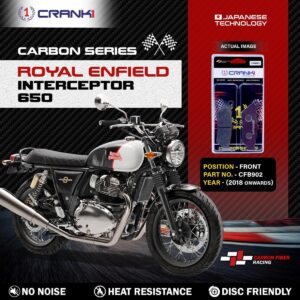 Carbon Brake Pads For Royal Enfield Interceptor 650 (2018 Onwards) - Front - CFB902 - 1 Set