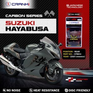 Carbon Brake Pads For Suzuki Hayabusa (2021 Onwards) - Rear - CFB914 - 1 Set