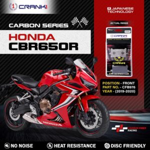 Carbon Brake Pads For Honda CBR650R (2019-2020) - Front - CFB976 - 2 Sets