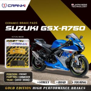 Ceramic Brake Pads For Suzuki GSX-R750 (2012-2020) - Front - CRM1309 - 2 Sets