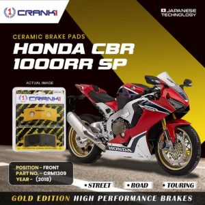 Ceramic Brake Pads For Honda CBR 1000RR SP (2018) - Front - CRM1309 - 2 Sets