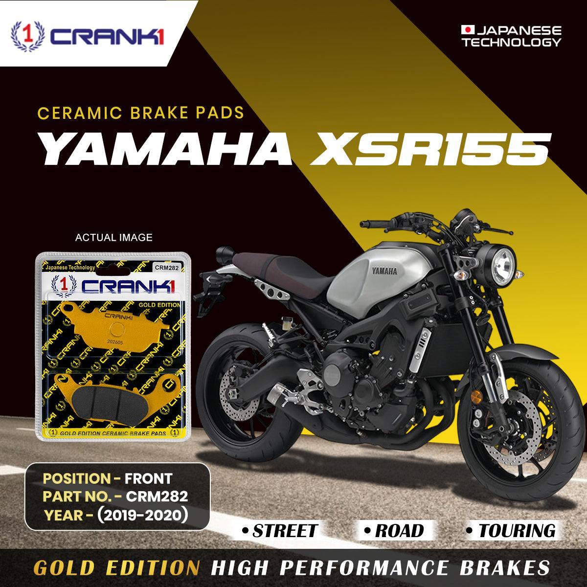 Ceramic Brake Pads For Yamaha XSR155 (2019-2020) - Frontξ- CRM282 - 1 Set