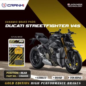 Ceramic Brake Pads For Ducati Streetfighter V4S - Rear - CRM469 - 1 Set