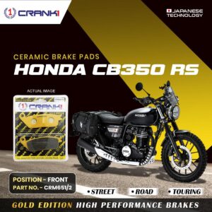 Ceramic Brake Pads For Honda CB350 RS - Front - CRM651/2 - 1 Set
