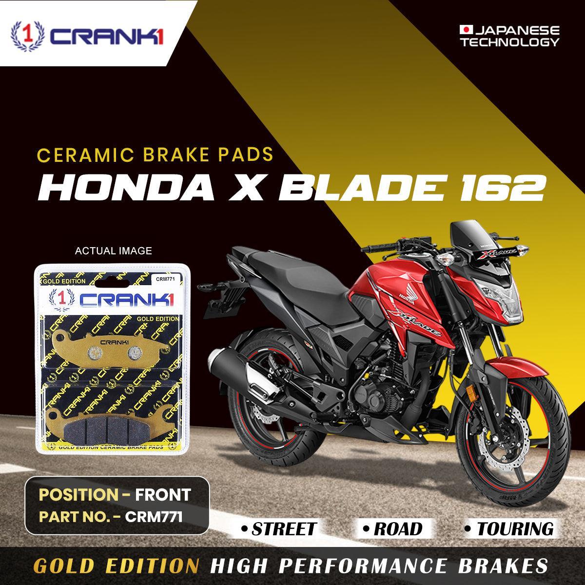 Ceramic Brake Pads For Honda X Blade 162 - Front - CRM771 - 1 Set