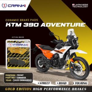Ceramic Brake Pads For KTM 390 Adventure (2025 Onwards) - Front - CRM859 - 1 Set