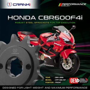 Sprocket For Honda CBR600F4i (2001-2006) - Front - CPF1269.16T