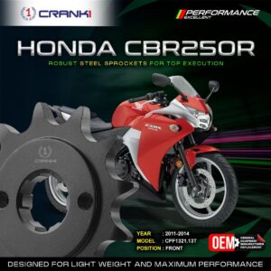 Sprocket For Honda CBR250R (2011-2014) - Front - CPF1321.13T