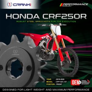 Sprocket For Honda CRF250R (2018-2020) - Front - CPF1321.13T