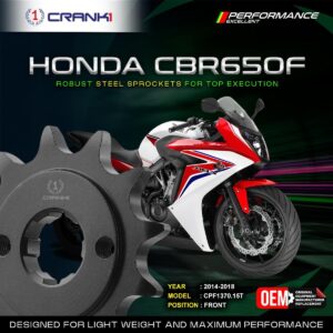 Sprocket For Honda CBR650F (2014-2018) - Front - CPF1370.15T