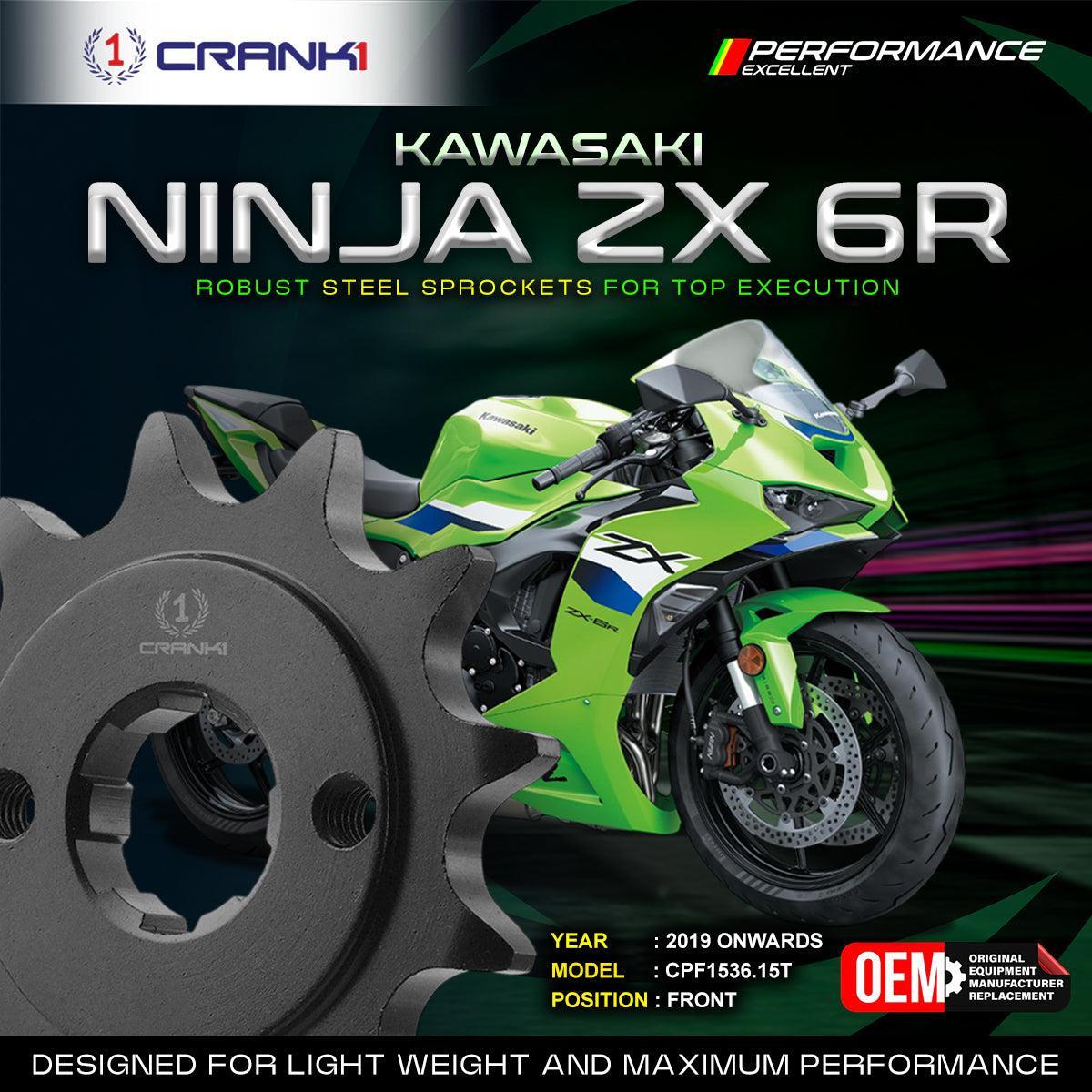 Sprocket For Kawasaki Ninja ZX-6R (2019 Onwards) - Front - CPF1536.15T