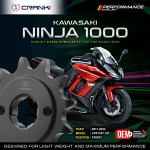 Sprocket For Kawasaki Ninja 1000 (2011-2024) - Front - CPF1537.15T