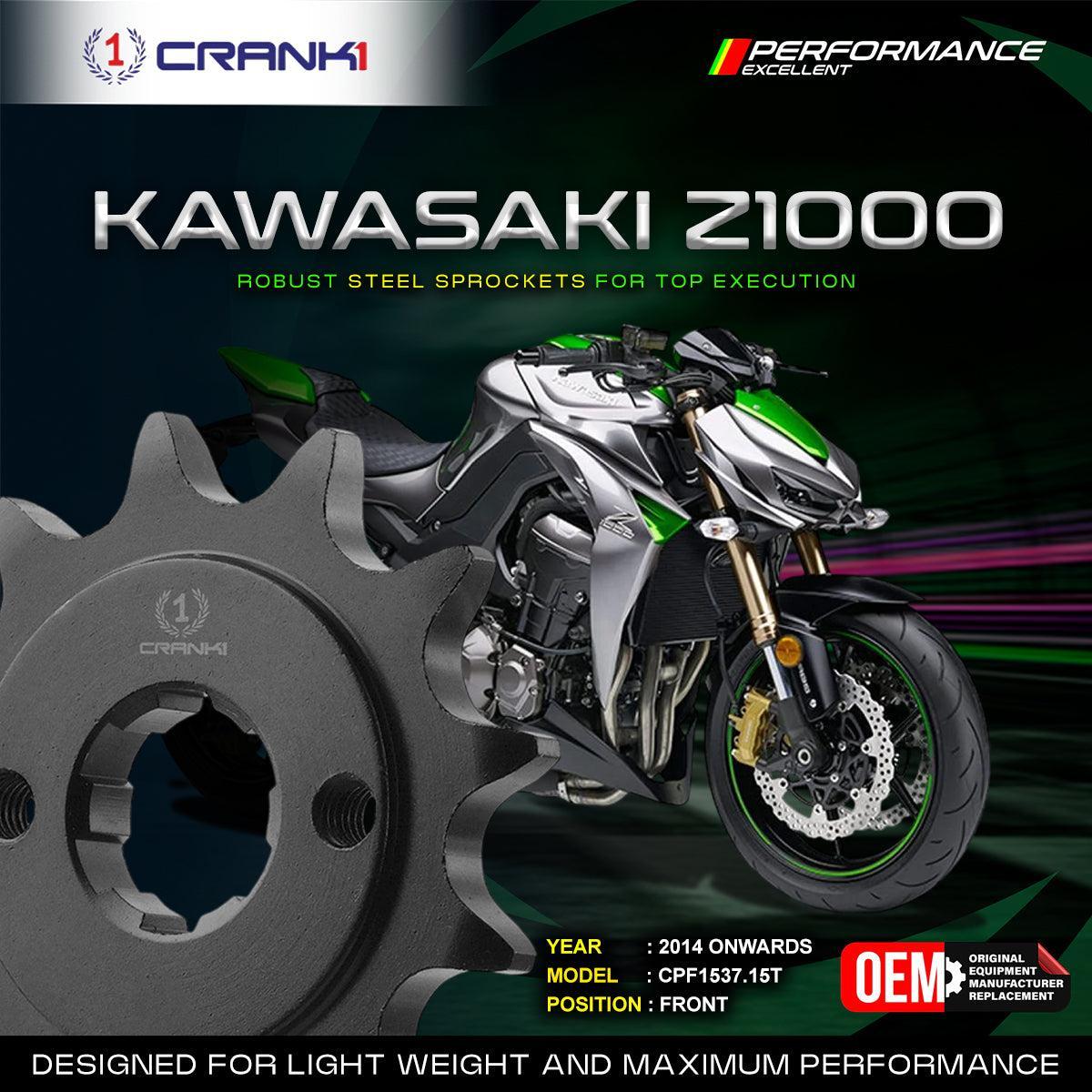 Sprocket For Kawasaki Z1000 (2014 Onwards) - Front - CPF1537.15T