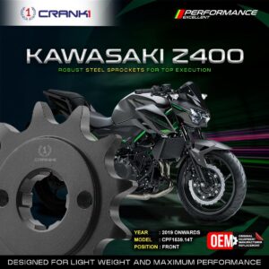 Sprocket For Kawasaki Z400 (2019 Onwards) - Front - CPF1539.14T