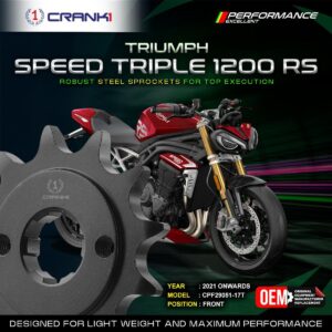 Sprocket For Triumph Speed Triple 1200 RS (2021 Onwards) - Front - CPF29051-17T
