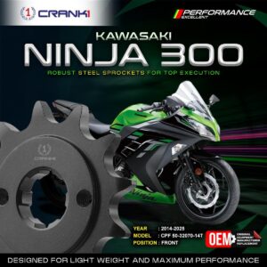 Sprocket For Kawasaki Ninja 300 (2014-2025) - Front - CPF50-32070-14T