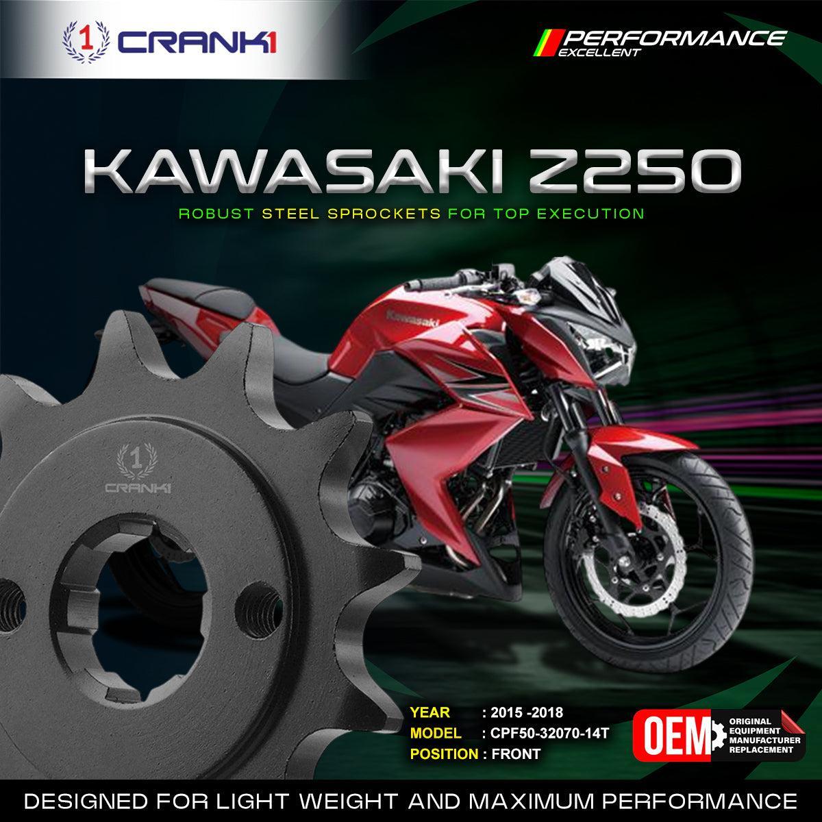 Sprocket For Kawasaki Z250 (2015-2018) - Front - CPF50-32070-14T